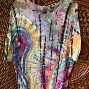 Tie-dye Boxy Style Tee